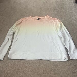 Ombré sweatshirt